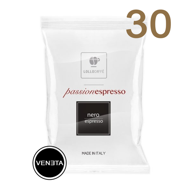 Lollo Caffè Nero Nespresso* kompatibel (30 Kapseln)