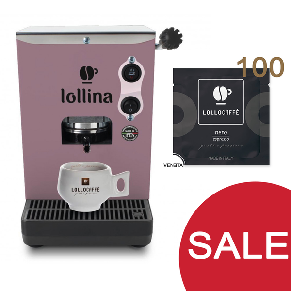 Lollina Lillador SET 100 Kaffeepads GRATIS